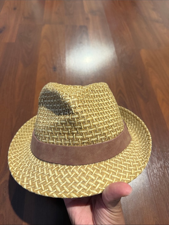 Frye Accessories - Frye Tan Woven Straw Hat